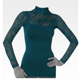   كنزة كم دانتيل