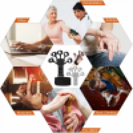مقوي قبضة اليد والاصابع عدة مستويات للمقاومة Adjustable Finger Strengthener Trainer Hand Grip