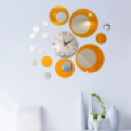 ساعة حائط ثري دي دوائر A-090 3D Wall Watch