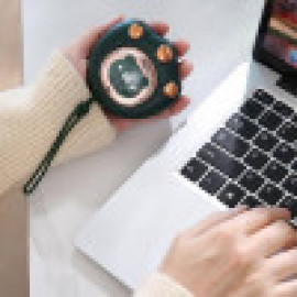 جهاز تدفئة اليدين شكل يد القطة paw hand warmer usb