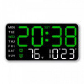 ساعة مكتبية + حائط رقمية مستطيلة Large Digital Wall Clock