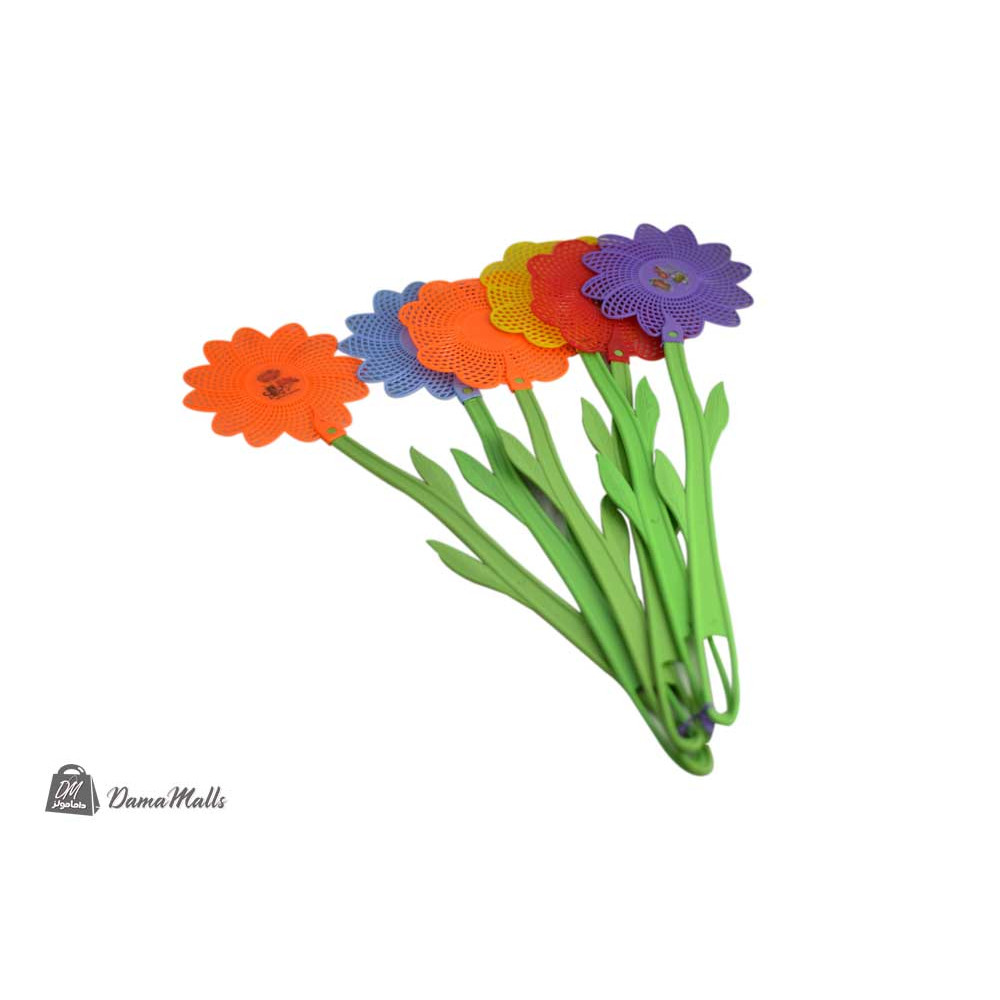 لطاشة ذباب شكل وردة