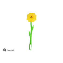 لطاشة ذباب شكل وردة