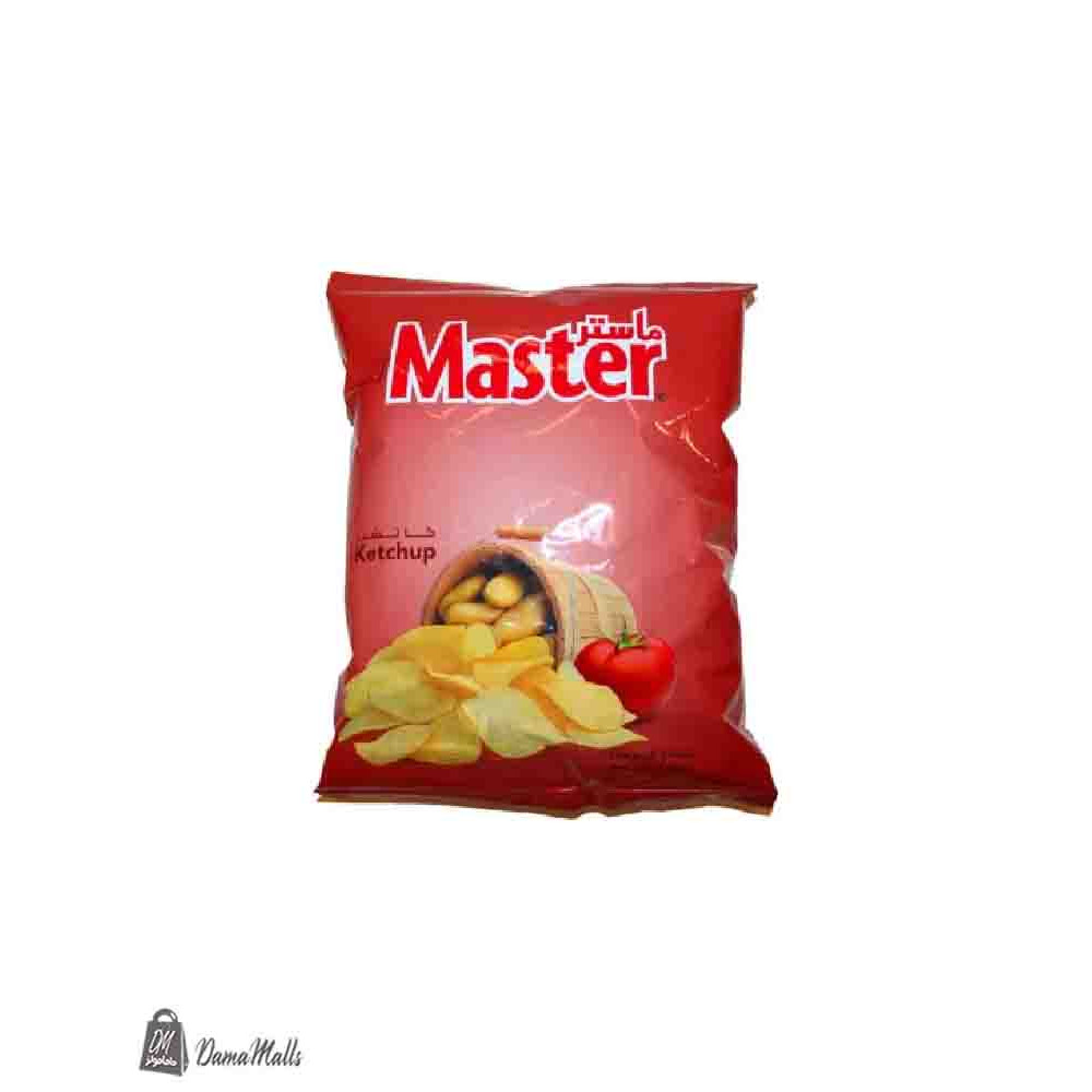 شيبس طبيعي ماستر نكهة الكتشب