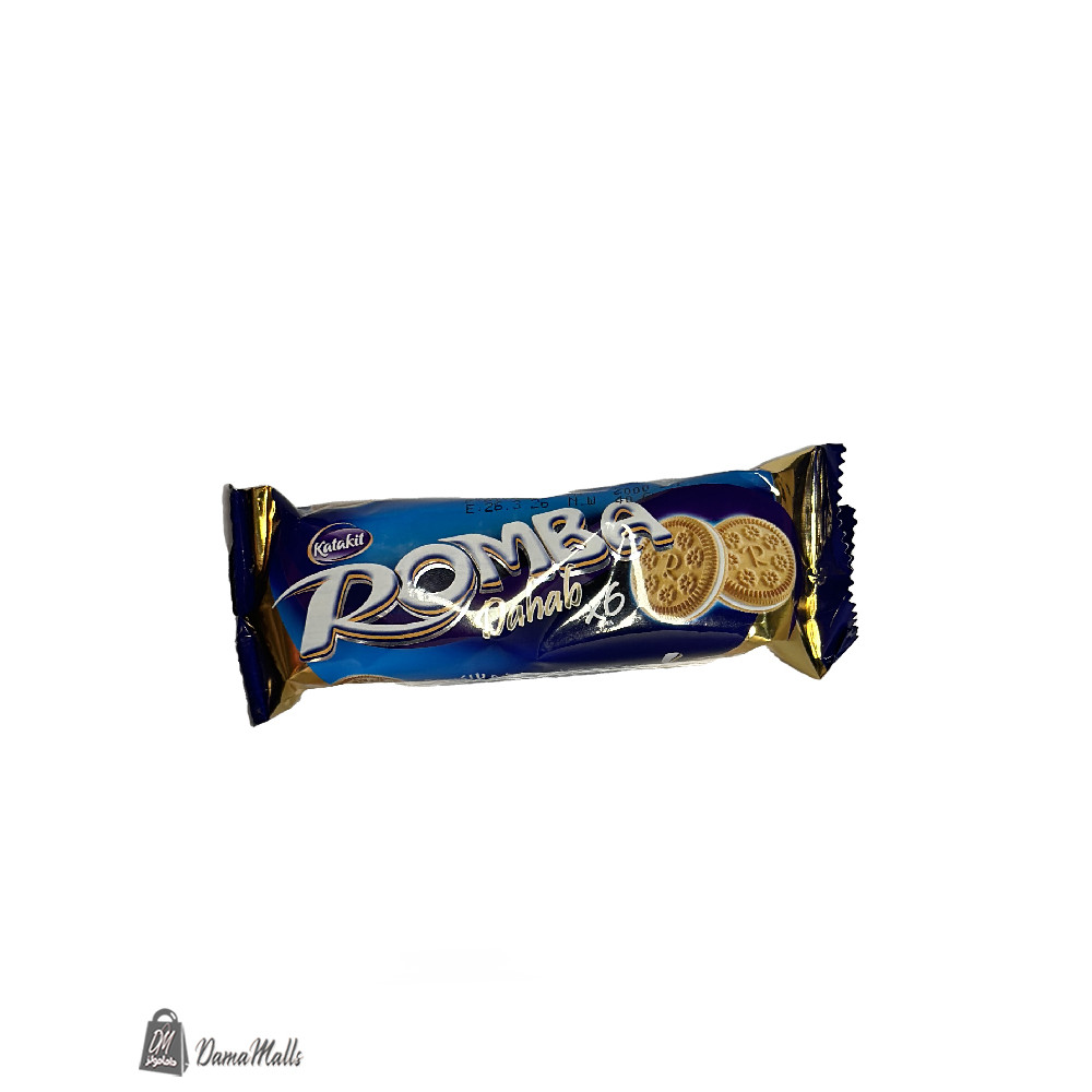 بسكويت رومبا 6 قطع  حليب