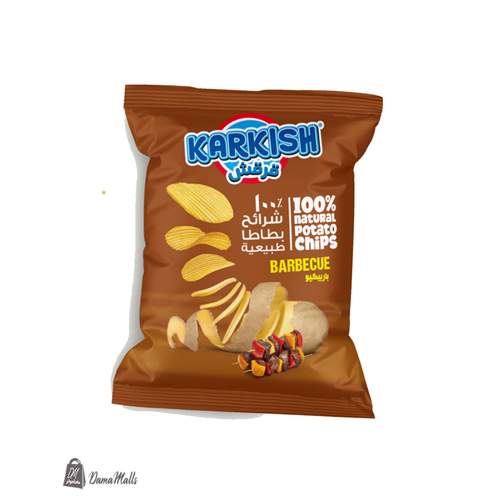 شيبس طبيعي قرقش نكهة باربيكيو
