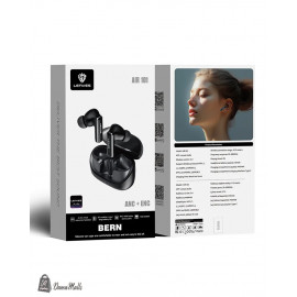 LENYES AIR101 سماعة أذن لاسلكية بلوتوث، سماعة أذن ستيريو هاي فاي تعمل باللمس الذكي