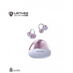 LENYES AIR212 سماعة أذن لاسلكية بلوتوث، سماعة أذن ستيريو هاي فاي تعمل باللمس الذكي لون بنفسجي