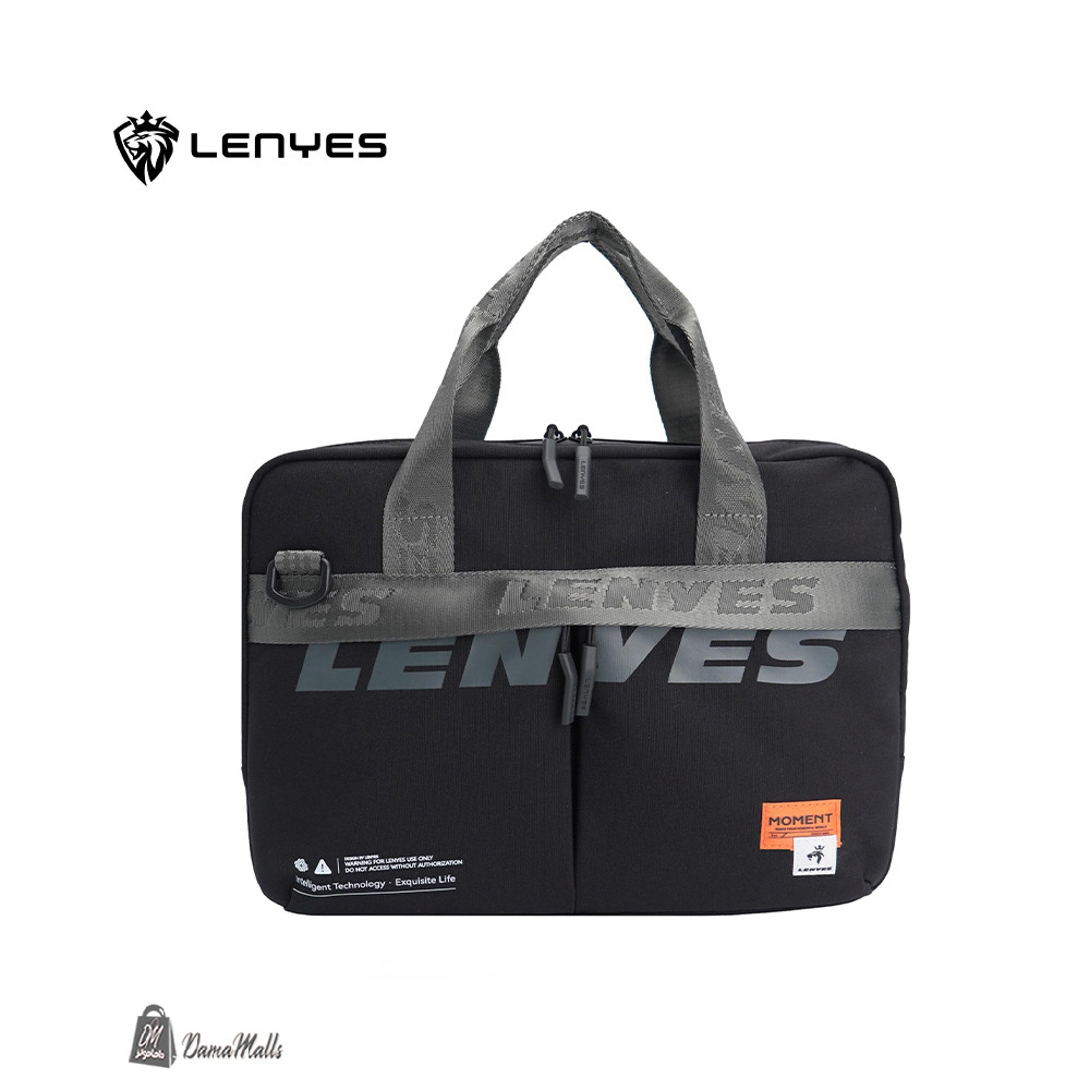 LB590حقيبة لابتوب لون اسود من لينيس