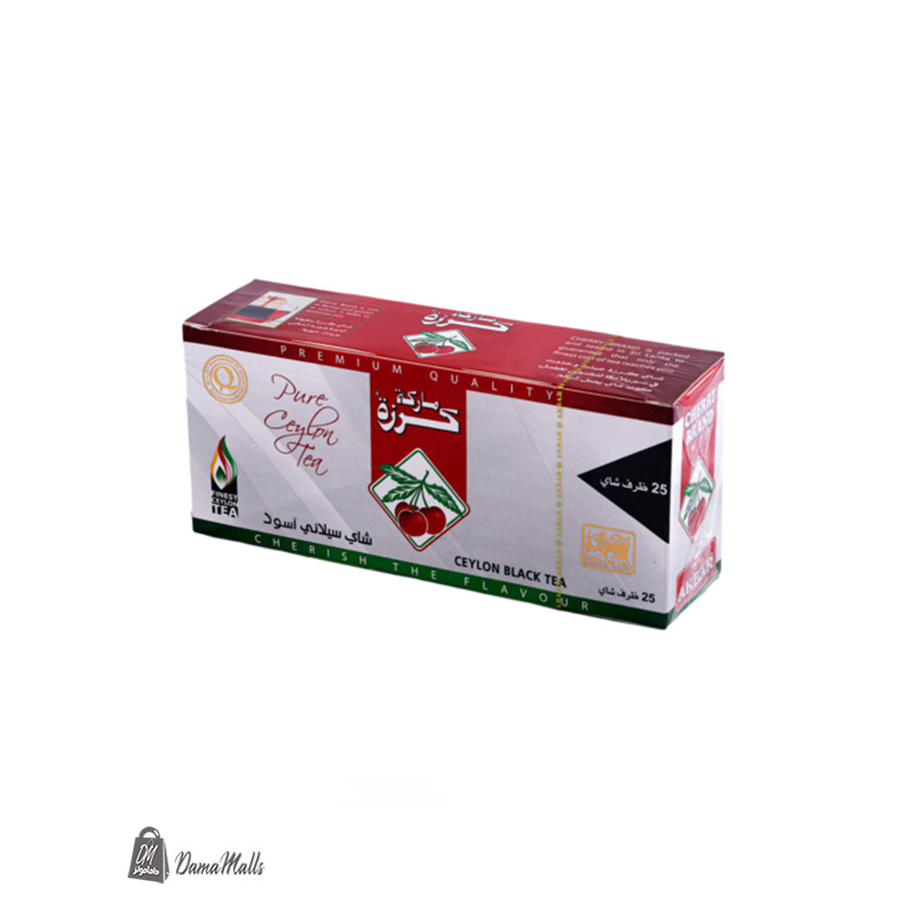 شاي كرزة  سيلاني أسود 25 ظرف