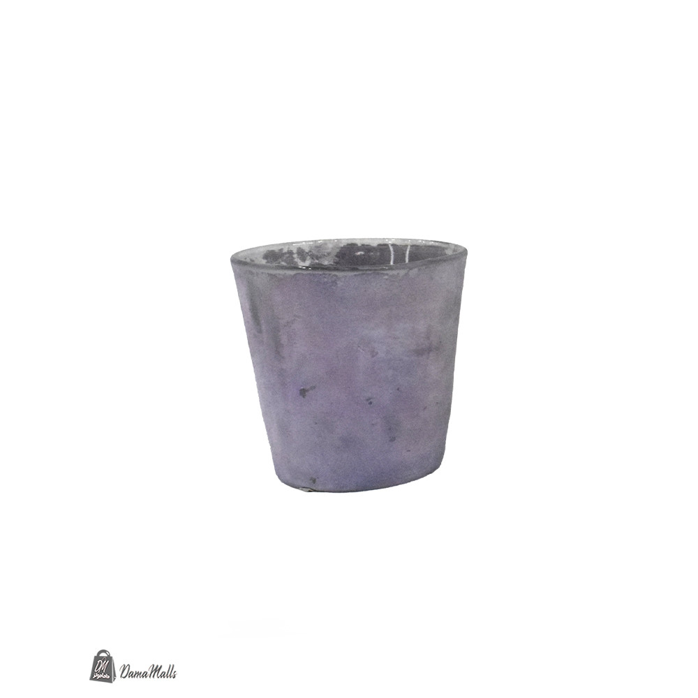 حامل شموع زجاجي (75 × 75 مم)