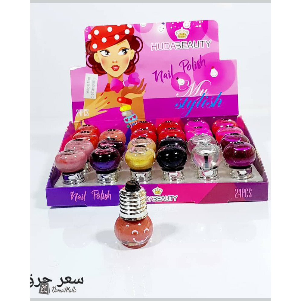 طقم مناكير مجموعه 6 قطع كل قطعه لون 