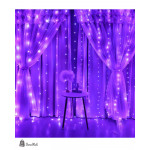 حبل ضوء شلال برداية ملون