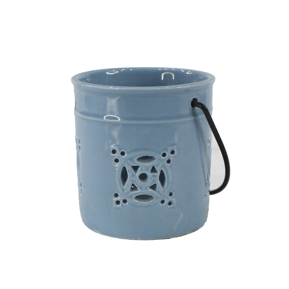 حامل الشموع الصغيرة (95×97×118 مم)لون غراي