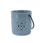 حامل الشموع الصغيرة (95×97×118 مم)لون غراي