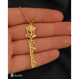 طوق مطلي ماء الذهب عيار 24