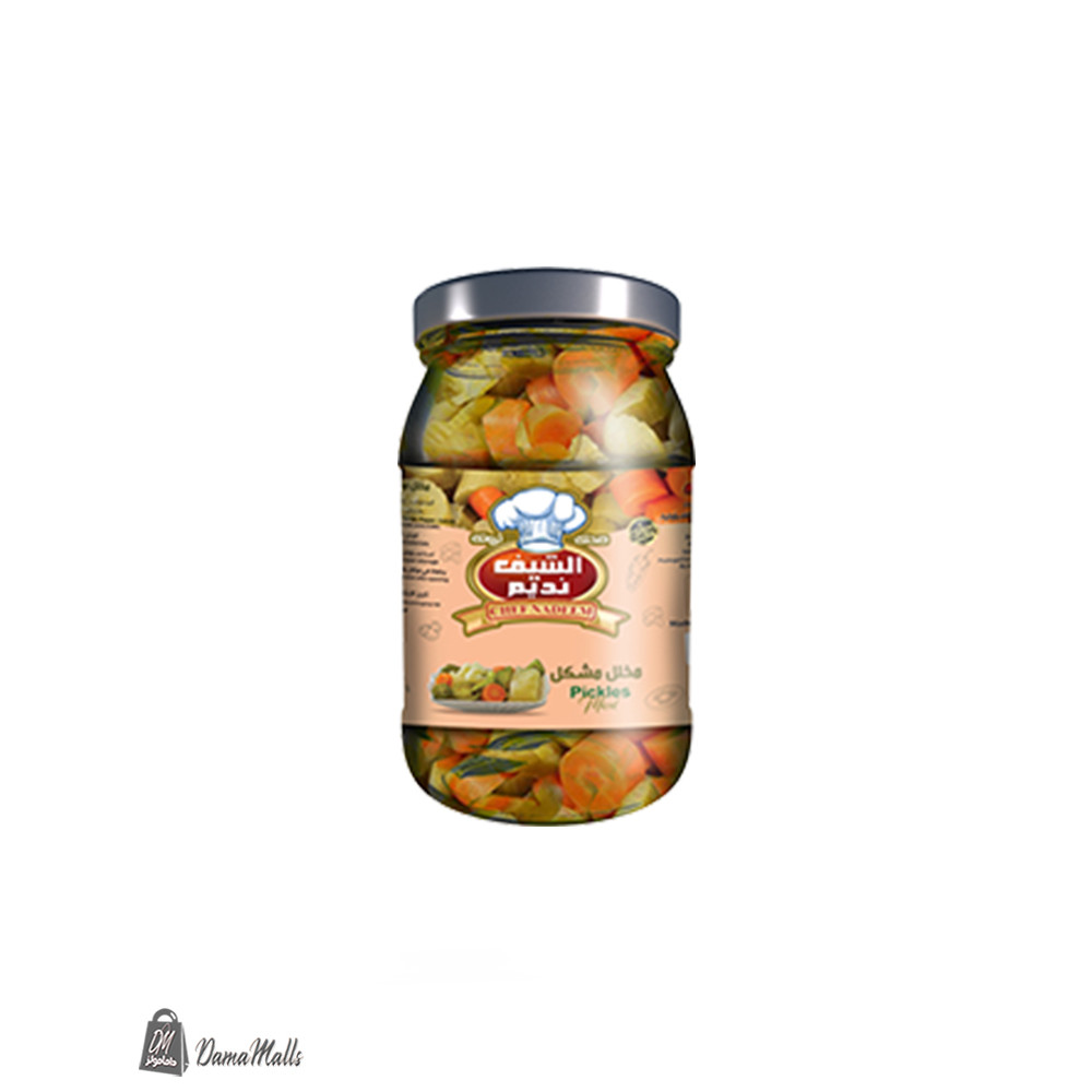 مخلل مشكل الشيف نديم 660 غ
