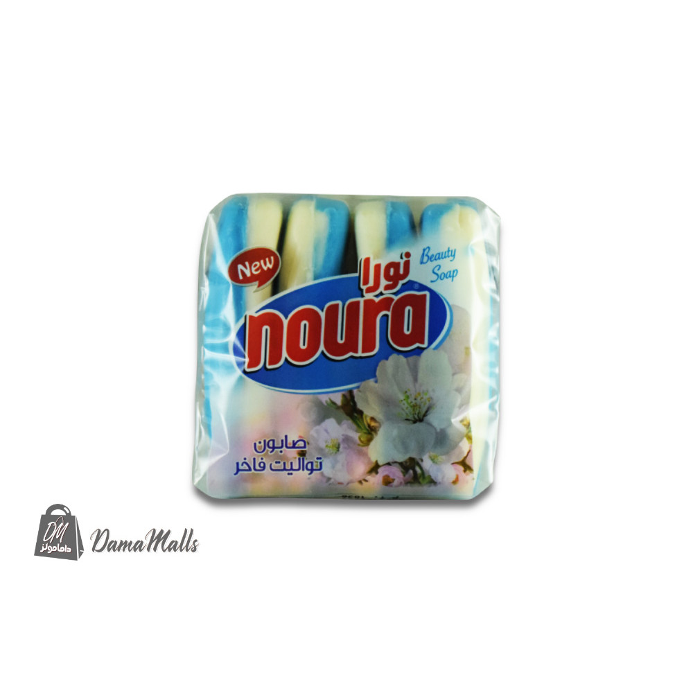 صابون نورا رباعي ازرق