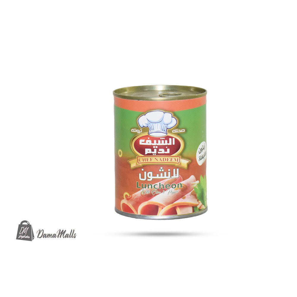 مرتديلا دجاج مع زيتون وفليفلة حلوة 380غ  الشيف نديم