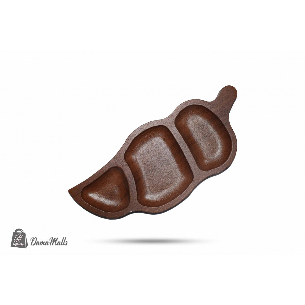 صحن كروسان خشب رومية