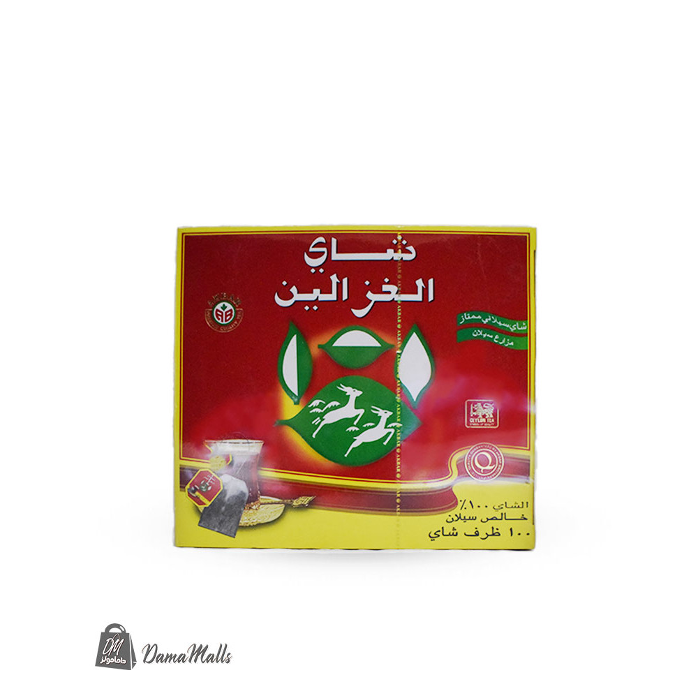 شاي احمر الغزالين 100ظرف