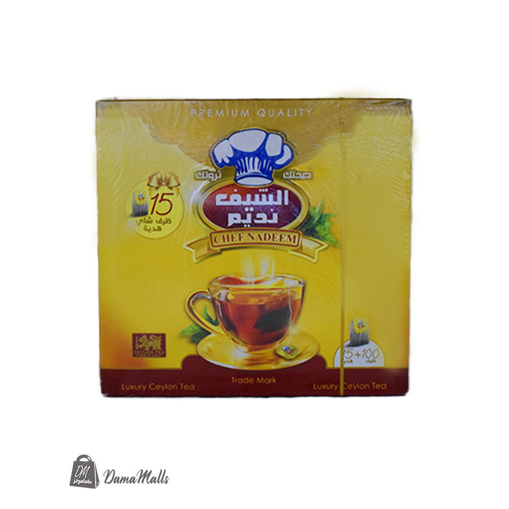 شاي الشيف نديم 100 ظرف