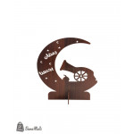 هلال رمضان خشب