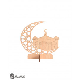 هلال رمضان خشب