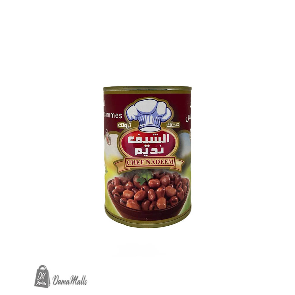 فول مدمس الشيف نديم 200غ تنك