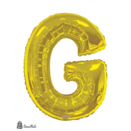 بالون نفخ حرف G ذهبي