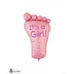 بالون نفخ موديل قدم زهر IT"S A GIRL