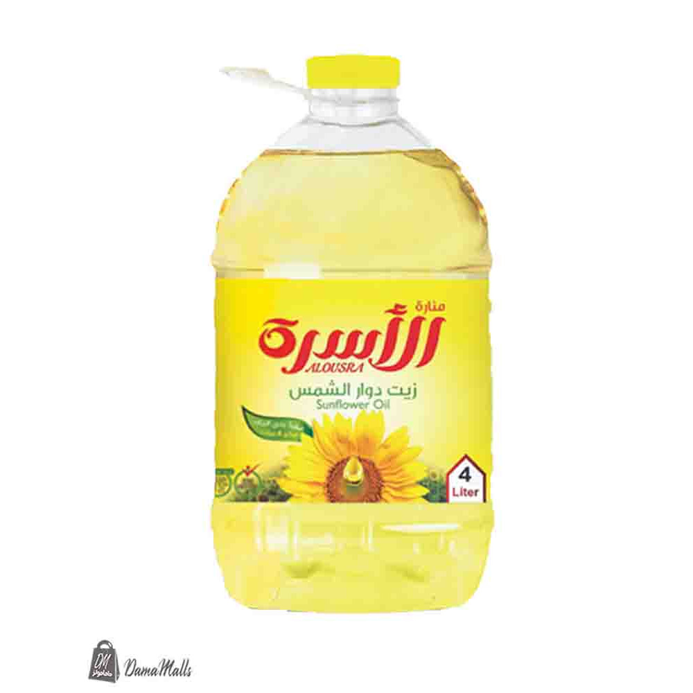 زيت دوار الشمس الاسرة 4 لتر